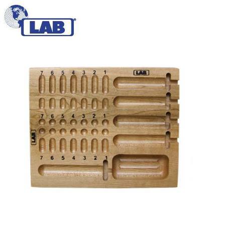 LAB LAB:Wood Block Pinning Tray LPB001
